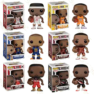 Screen NBA Basketball Players Funko POP online at acbuySheets with global shipping