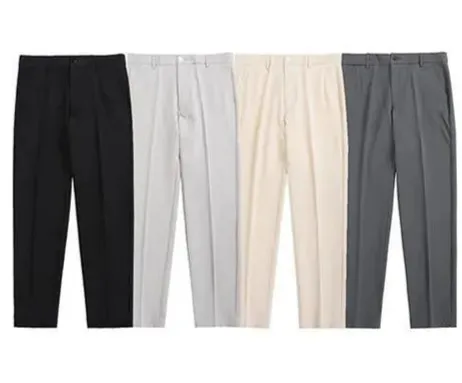 Screen Unbranded Casual "Old Money" Suit Pants (4 Variants) online at CNFansSheets with global shipping