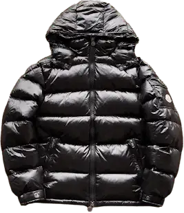 Screen  Budget Moncler Maya Jacket Black online at acbuySheets with global shipping