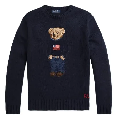 Screen  Polo Ralph Lauren USA Bear Knit Sweater online at acbuySheets with global shipping