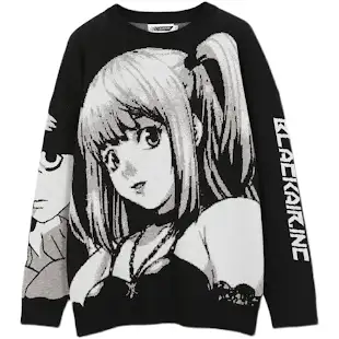 Screen  Death Note Misa Amane Sweater online at acbuySheets with global shipping