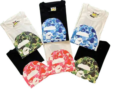 Screen More Bape Tees (41 Variants) online at CNFansSheets with global shipping