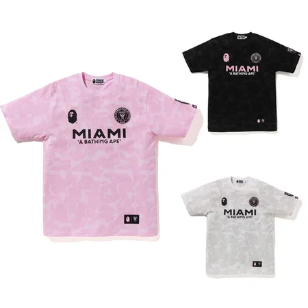 Screen  BAPE x Inter Miami CF Camo Tees (3 Variants) online at CNFansSheets with global shipping