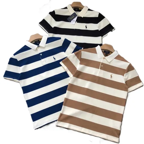 Screen  Polo Ralph Lauren Striped Polo (3 Variants) online at CNFansSheets with global shipping