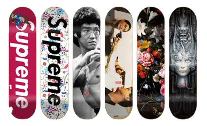 Screen Supreme Skateboard Decks online at acbuySheets with global shipping