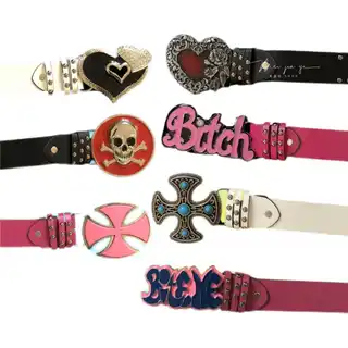 Screen Y2K Style Belts online at acbuySheets with global shipping