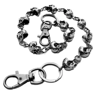 Screen Skull Wallet Chain online at acbuySheets with global shipping