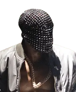 Screen Kanye West Mask online at CNFansSheets with global shipping