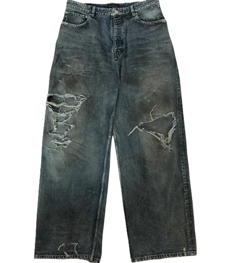 Screen  Balenciaga Destroyed Mud Jeans online at CNFansSheets with global shipping
