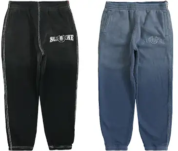 Screen Supreme X True Religion Sweatpants online at CNFansSheets with global shipping
