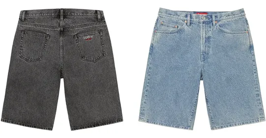 Screen  Supreme Baggy Denim Shorts online at CNFansSheets with global shipping