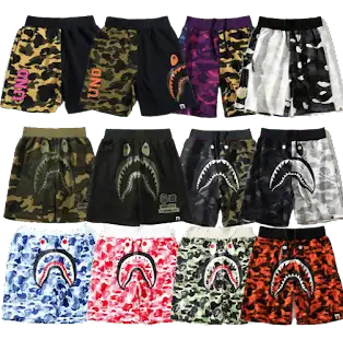 Screen  Bunch of Bape Shorts (72 Variants) online at CNFansSheets with global shipping