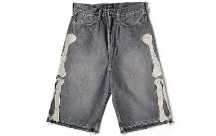 Screen  Kapital Skeleton Denim Shorts online at CNFansSheets with global shipping