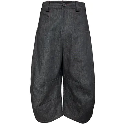 Screen  JCAESAR Long Pleat Denim Shorts online at CNFansSheets with global shipping