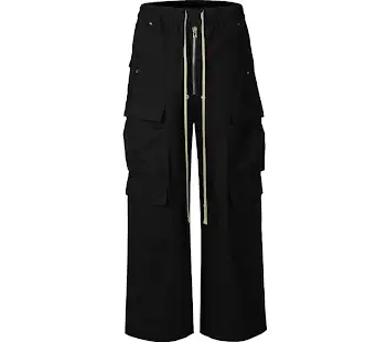 Screen  Rick Owens Black Belas Cargos online at CNFansSheets with global shipping