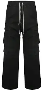 Screen  Rick Owens DRKSHDW Double Cargo Jumbo Belas Black online at CNFansSheets with global shipping