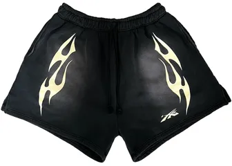Screen  Hellstar Sports Flame Shorts Black (NFC) online at CNFansSheets with global shipping