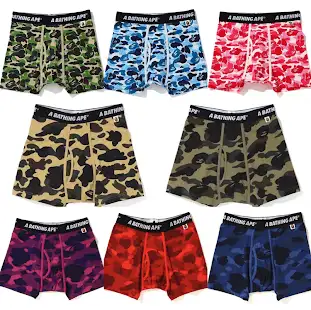 Screen Bape Underwear online at CNFansSheets with global shipping