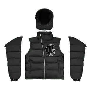 Screen Corvidae Puffer Jacket online at acbuySheets with global shipping