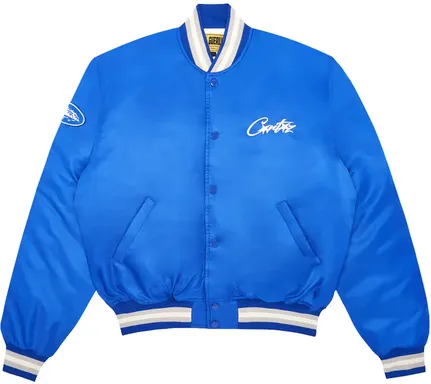 Screen  Corteiz Stadium Jacket Blue online at acbuySheets with global shipping