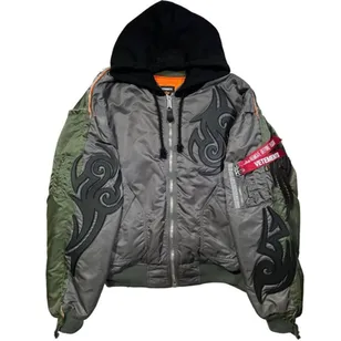 Screen  Vetements x Alpha Tribal Bomber Jacket online at acbuySheets with global shipping