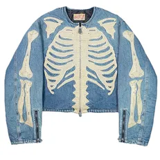 Screen  Kapital Denim Motorcross Bone Jacket online at acbuySheets with global shipping