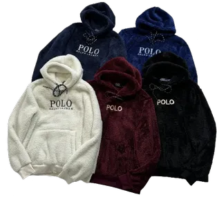 Screen  Polo Ralph Lauren Fleece Hoodies (7 Variants) online at acbuySheets with global shipping