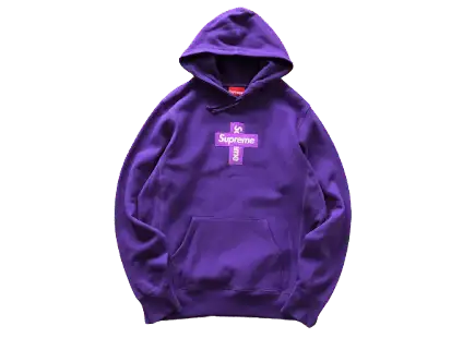 Screen  Supreme Cross Box Logo Hoodie online at acbuySheets with global shipping