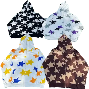 Screen  Vintage Bape Star Hoodies online at acbuySheets with global shipping