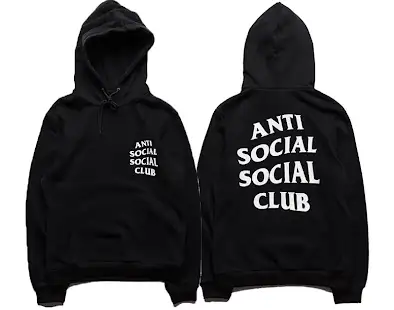 Screen  Anti Social Club Hoodies online at acbuySheets with global shipping