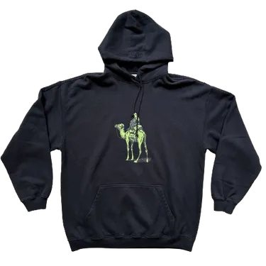 Screen  Vetements Silk Road Hoodie Black online at acbuySheets with global shipping