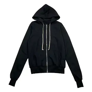 Screen  Rick Owens DRKSHDW Black Jason Zip-Up Hoodie online at acbuySheets with global shipping