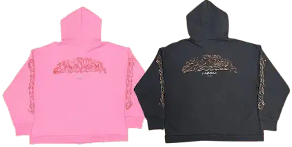 Screen  Balenciaga Off Shore Zip-Up Hoodie online at acbuySheets with global shipping