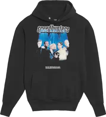 Screen  Balenciaga Speedhunters Black Hoodie online at acbuySheets with global shipping