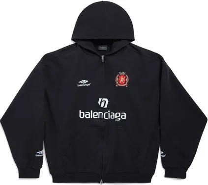 Screen  Balenciaga Tokyo Soccer Zip-Up Hoodie online at acbuySheets with global shipping