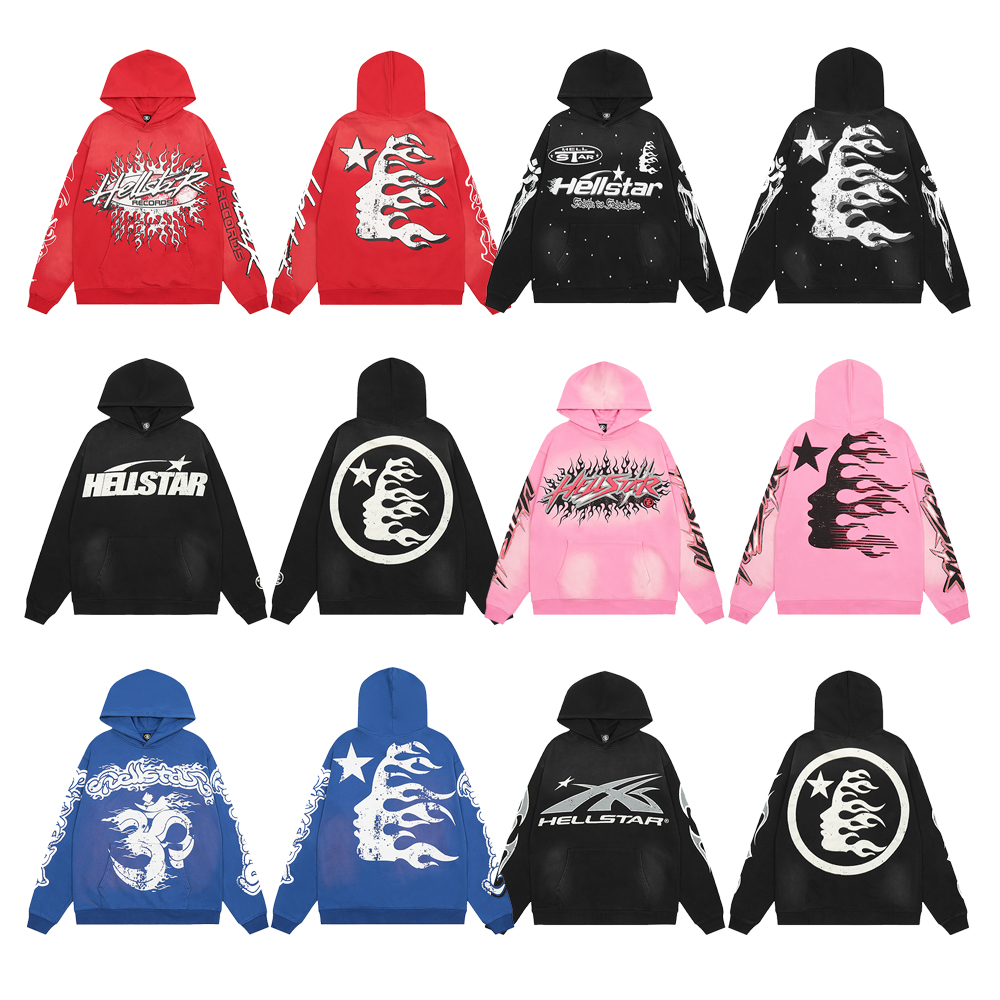 Screen  Bunch of Hellstar Hoodies #2 (36 Variants) online at acbuySheets with global shipping