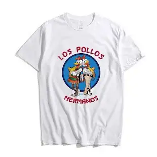 Screen Los Pollos Hermanos Tee online at CNFansSheets with global shipping