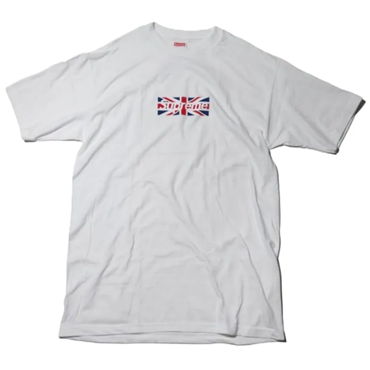Screen  Supreme UK Box Logo Tee online at CNFansSheets with global shipping
