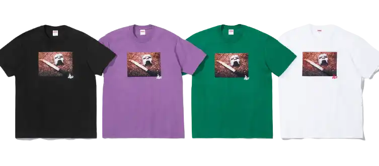 Screen  Supreme x MF DOOM Tee online at CNFansSheets with global shipping