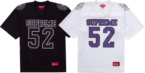 Screen  Supreme Spiderweb Football Jersey online at CNFansSheets with global shipping