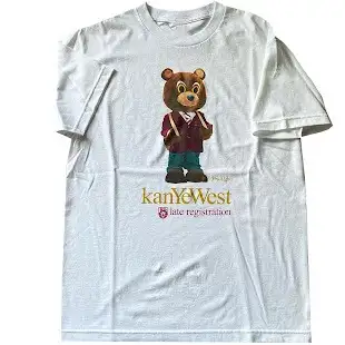 Screen  Kanye West Late Registration Tee #2 online at CNFansSheets with global shipping
