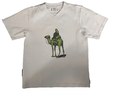 Screen  Vetements Silk Road Tee (2 Variants) online at CNFansSheets with global shipping