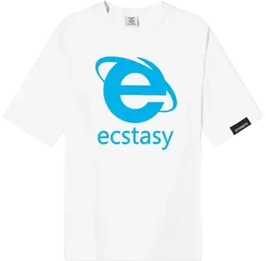 Screen  Vetements Ecstasy Tee online at CNFansSheets with global shipping