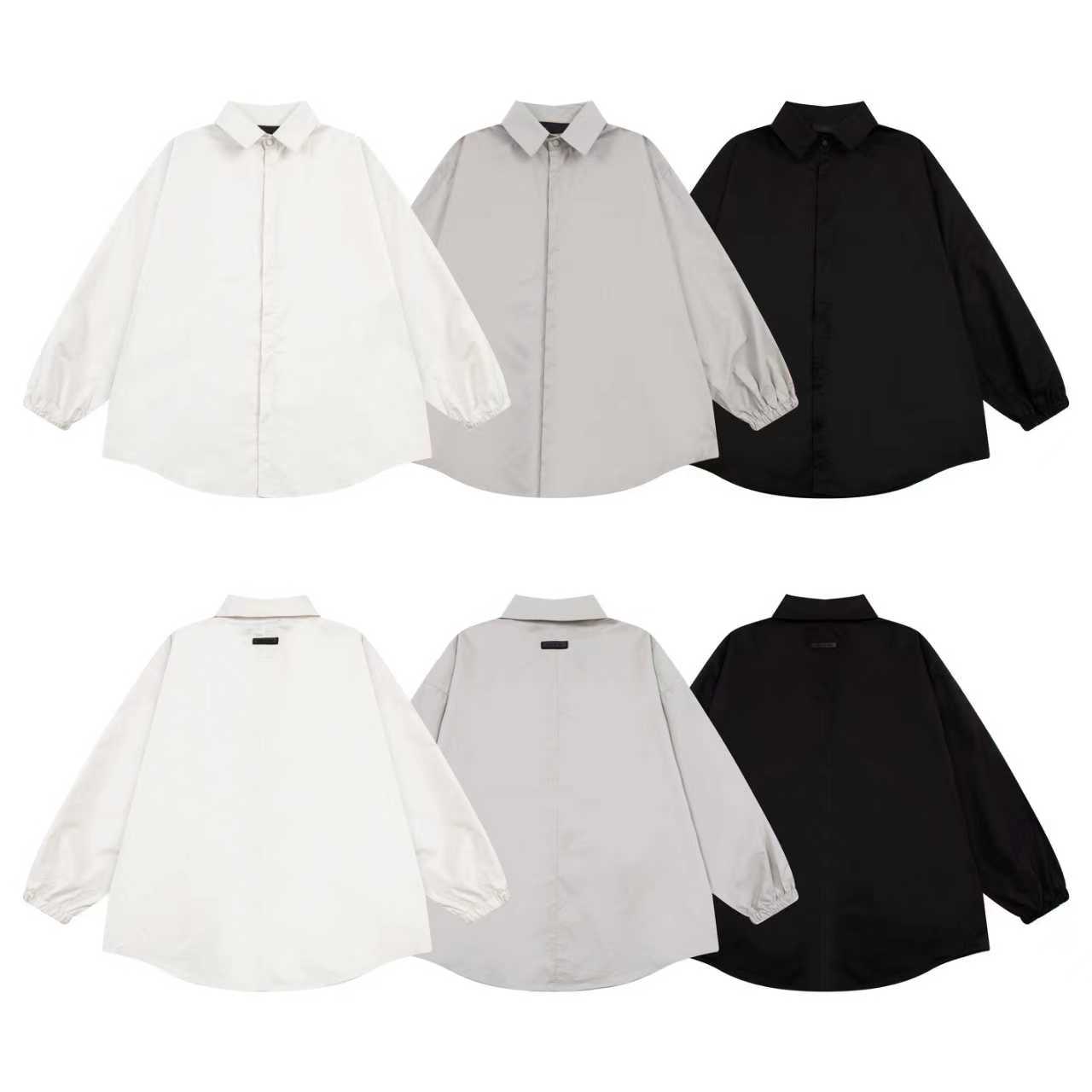 Screen FEAR OF GOD ESSENTIALS long sleeved shirt online at acbuySheets with global shipping