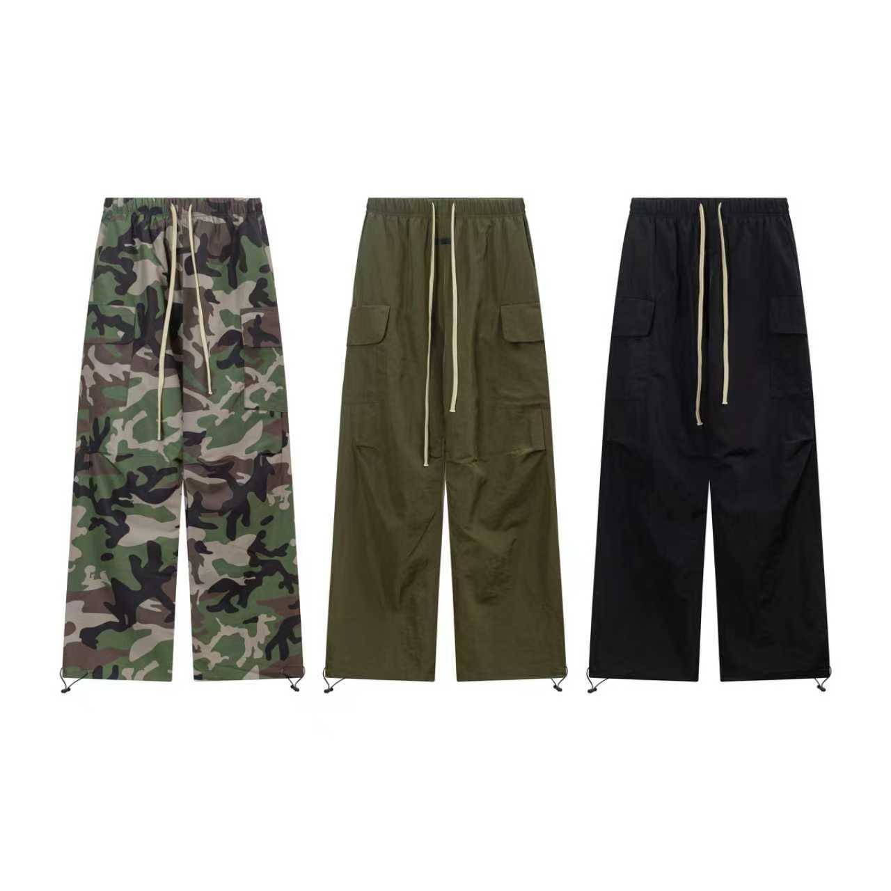 Screen FEAR OF GOD ESSENTIALS casual men's straight leg pants online at CNFansSheets with global shipping