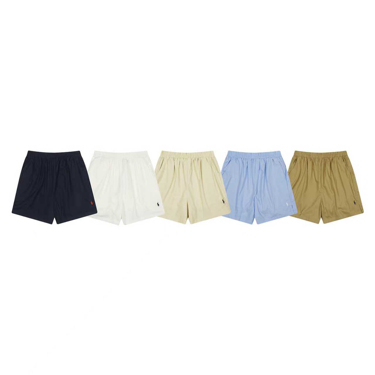 Screen Ralph Lauren Embroidered cotton and linen shorts (20 Variants) online at CNFansSheets with global shipping