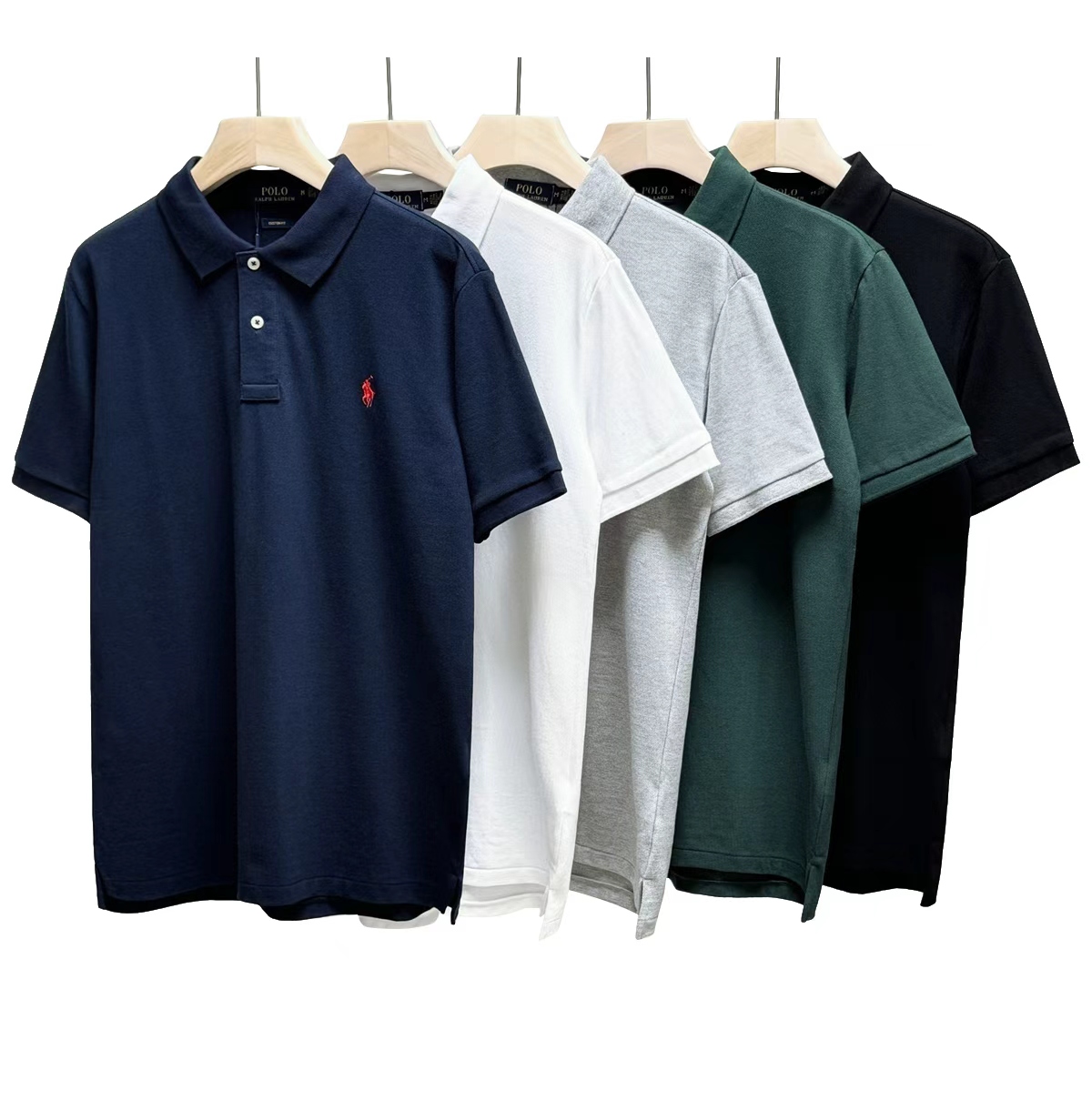 Screen Ralph Lauren  Classic embroidered polo short-sleeved shirt (25 Variants) online at CNFansSheets with global shipping