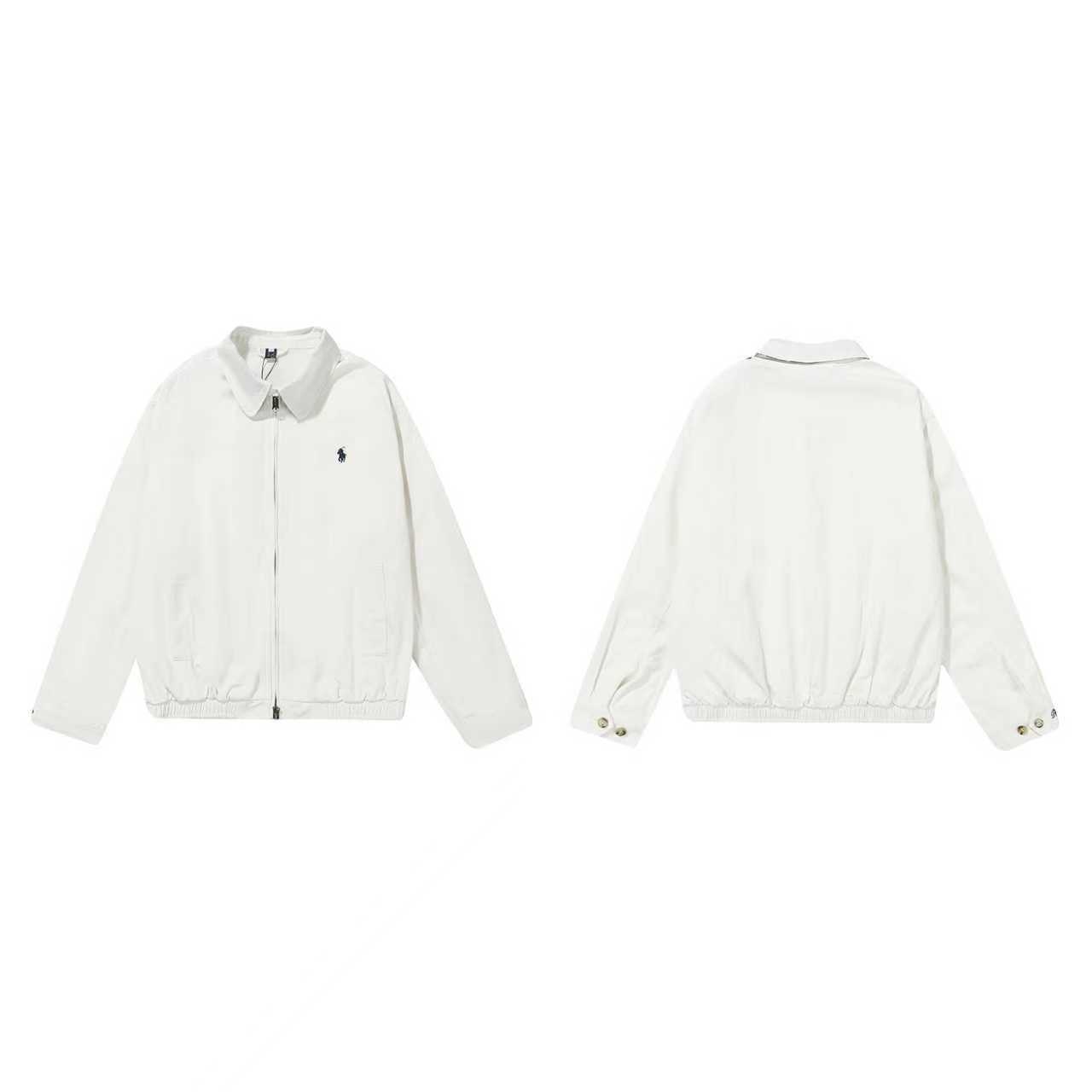 Screen Ralph Lauren Embroidered zipper cardigan jacket (4 Variants) online at acbuySheets with global shipping