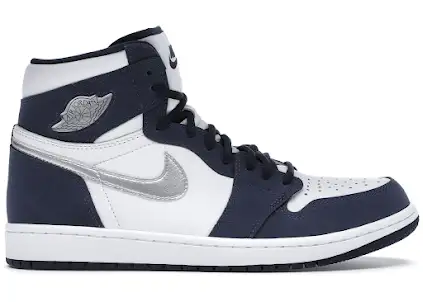 Screen  Jordan 1 Retro High COJP Midnight Navy (2020) online at acbuySheets with global shipping
