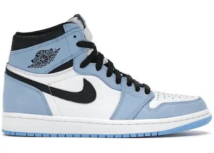 Screen  Jordan 1 Retro High White University Blue Black online at acbuySheets with global shipping